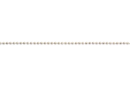 Kugelketten Edelstahl Schmuck Halskette 60cm/1,5mm