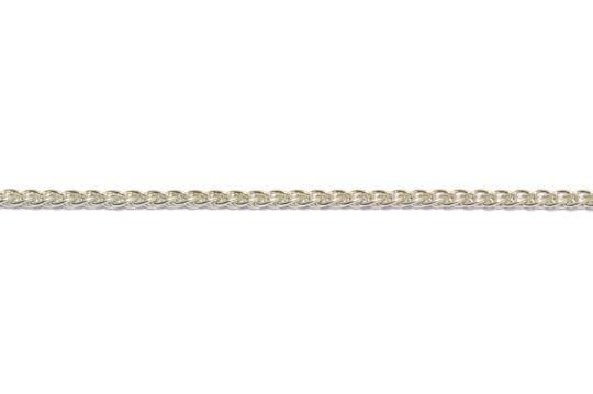 Zopfmuster Edelstahl Schmuck Halskette 60cm/3mm