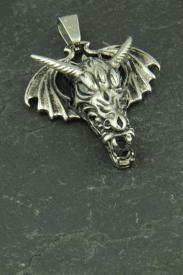 Drachen Anhänger Edelstahl Schmuck für Halsketten