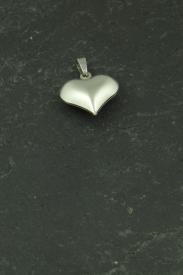 Mini Herz Anhänger aus Edelstahl, Schmuckstück für Halsketten