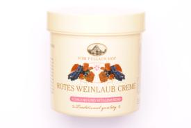 Rotes Weinlaub Creme