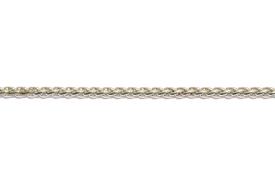 Zopfmuster Edelstahl Schmuck Halskette 60cm/4mm